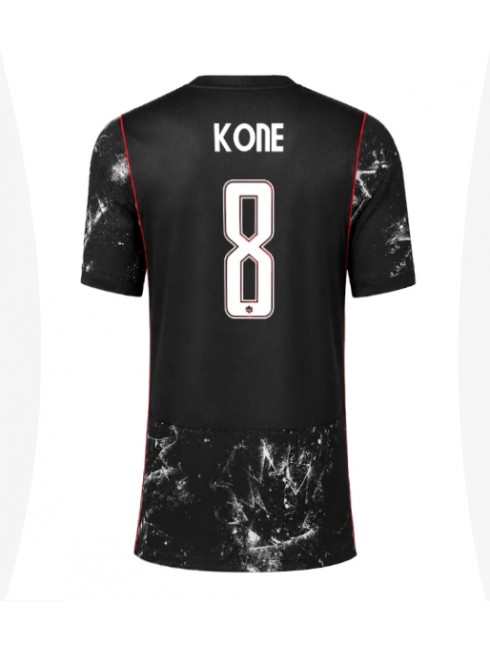 Kanada Ismael Kone #8 Replika Borta Kläder Dam VM 2026 Kortärmad Kanada Ismael Kone #8 Replika Borta Kläder Dam VM 2026 Kortärmad